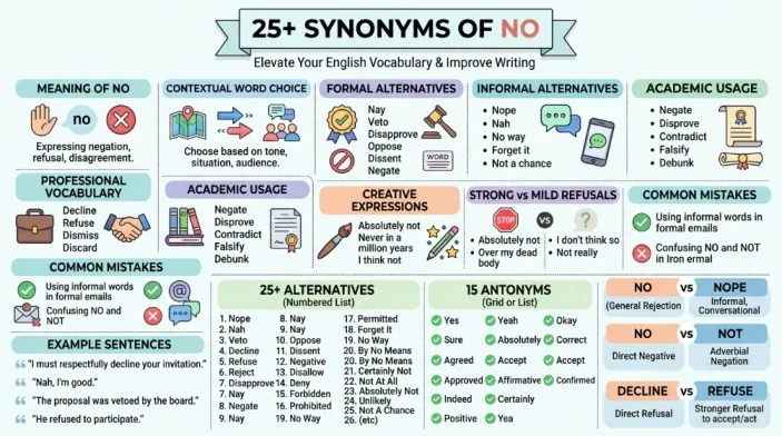 synonym of no