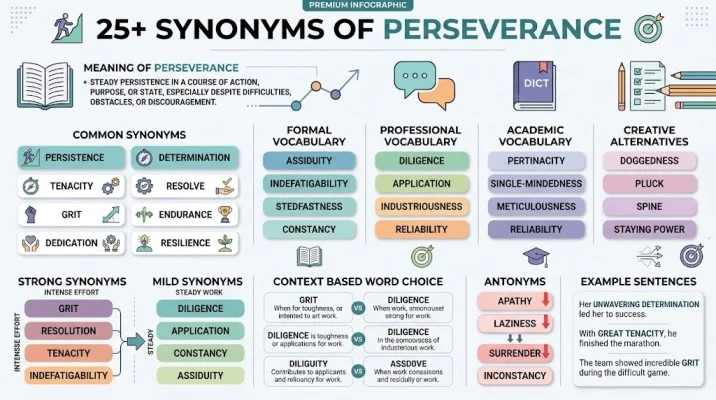 synonym of perseverance