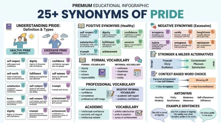 synonym of pride