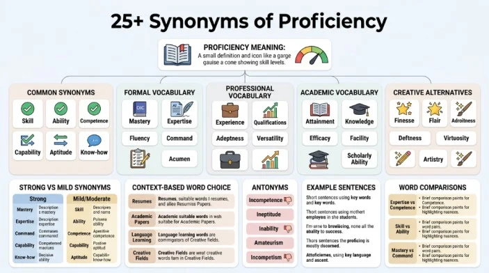 synonym of proficiency