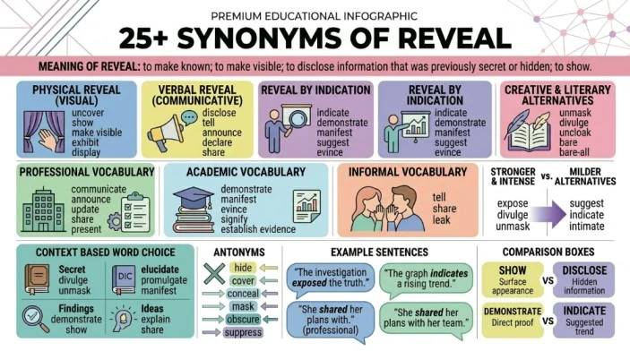 synonym of reveal