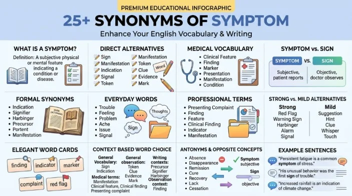 synonym of symptom