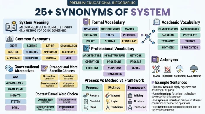 synonym of system