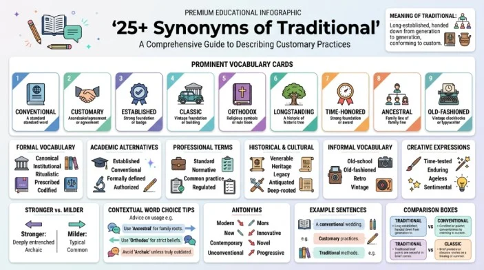 synonym of traditional