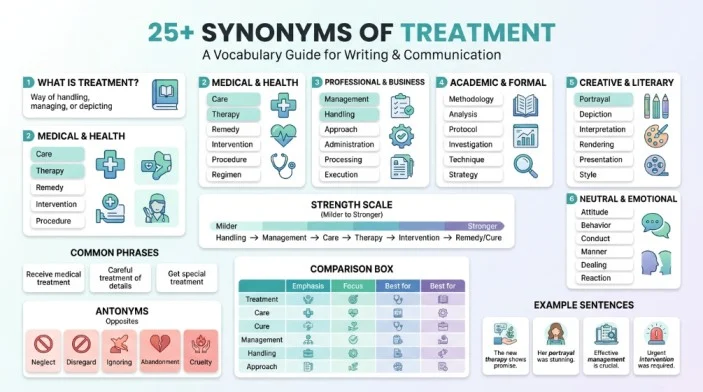 synonym of treatment
