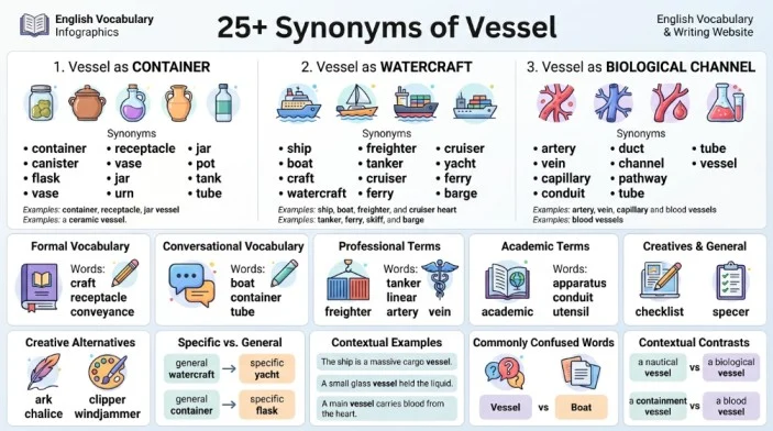 synonym of vessel