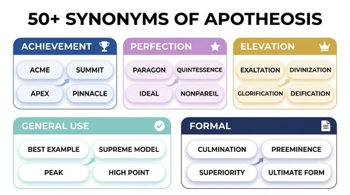 synonyms of apotheosis