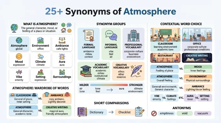 synonyms of atmosphere