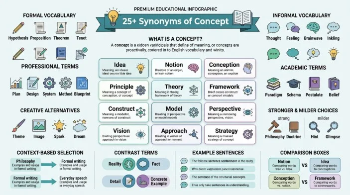 synonyms of concept