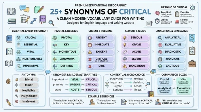 synonyms of critical