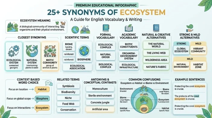synonyms of ecosystem