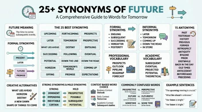 synonyms of future