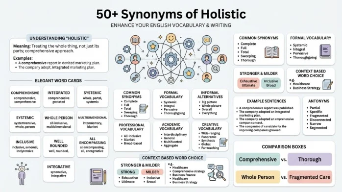 synonyms of holistic