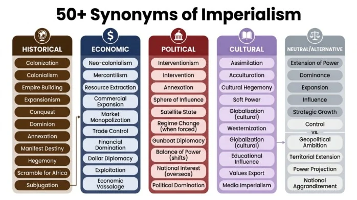 synonyms of imperialism