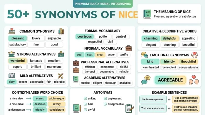 synonyms of nice