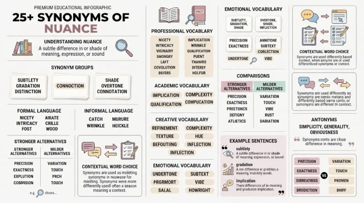 synonyms of nuance