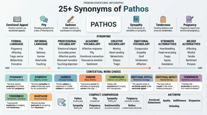 synonyms of pathos