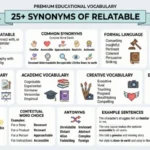 synonyms of relatable