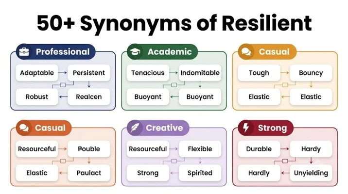 synonyms of resilient