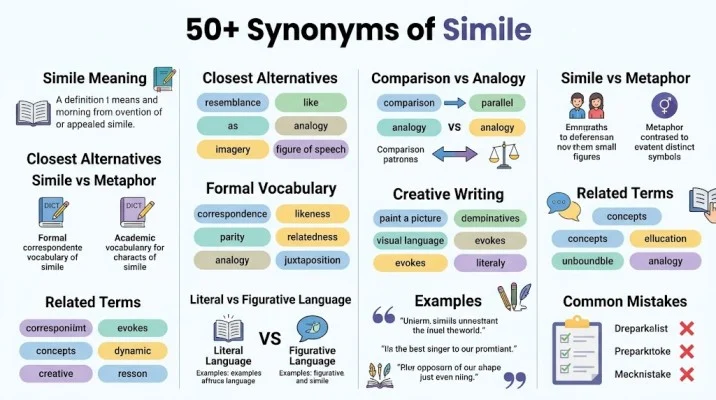 synonyms of simile