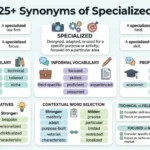 synonyms of specialized