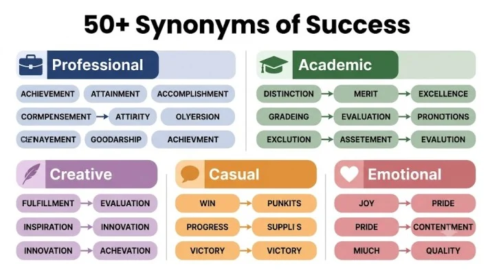 synonyms of success