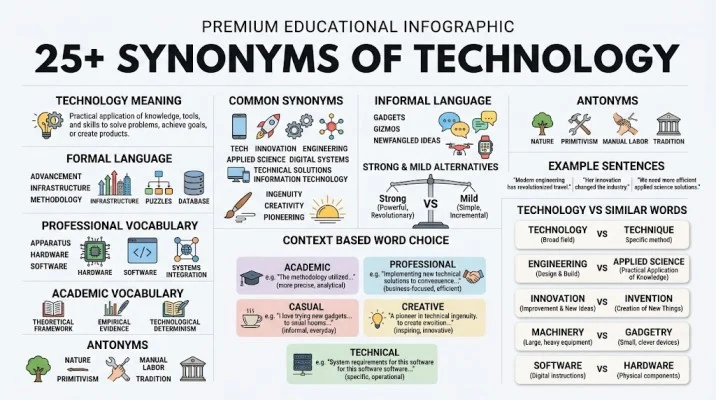 synonyms of technology