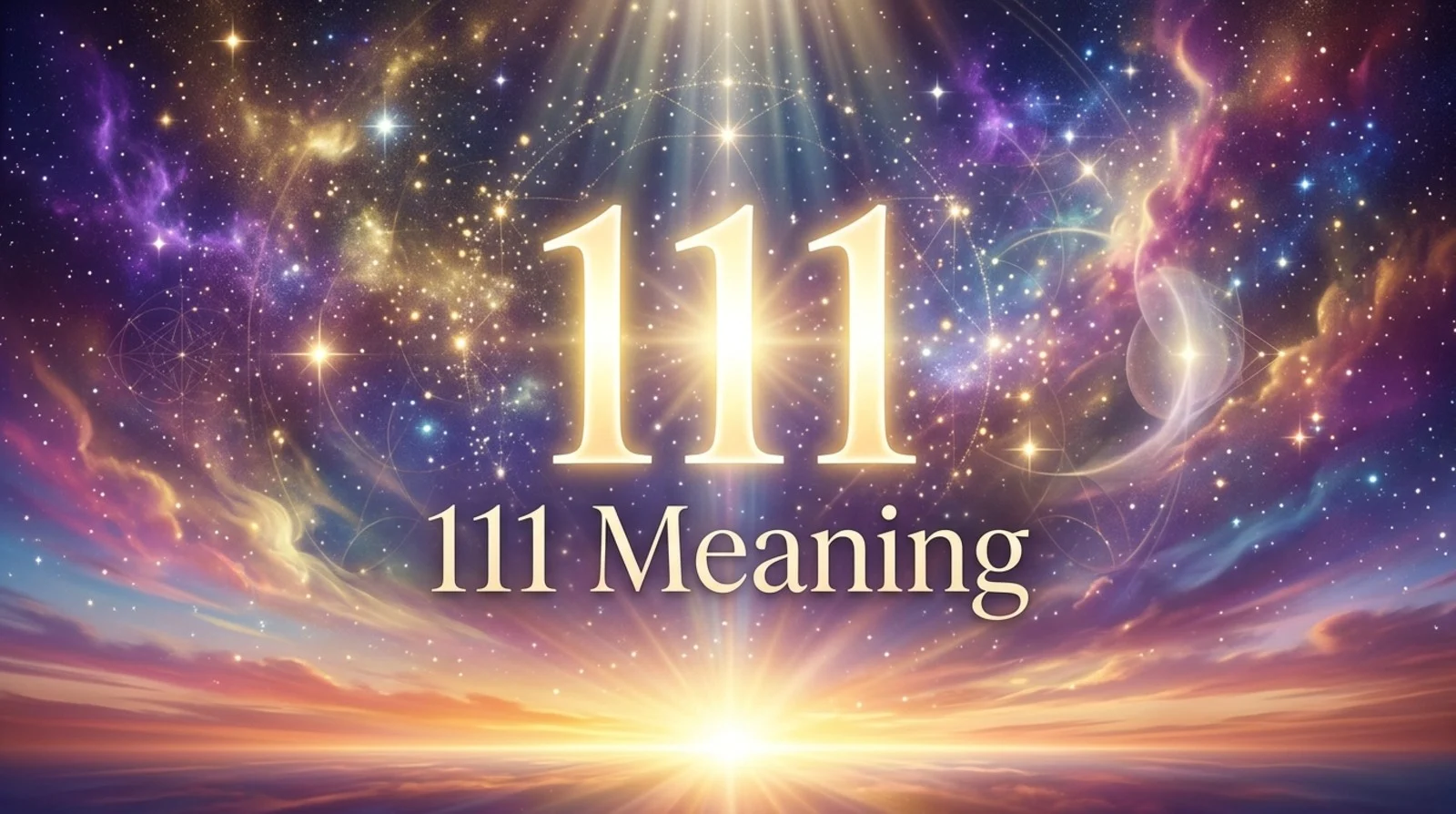111 meaning