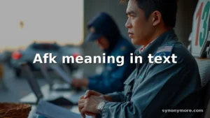 afk meaning in text