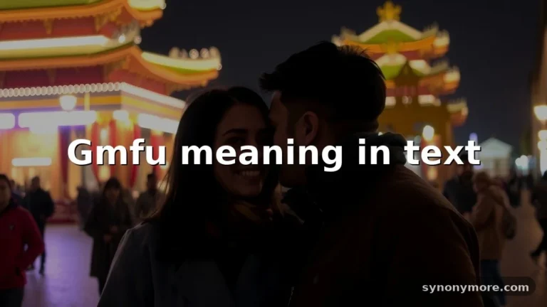 gmfu meaning in text