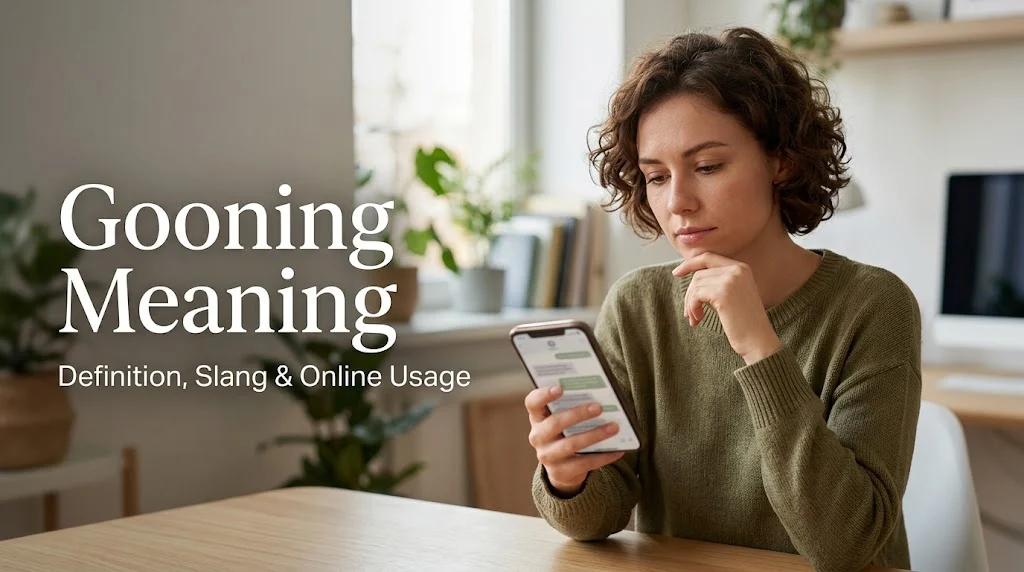 gooning meaning