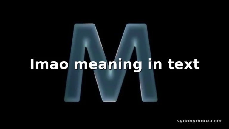 imao meaning in text