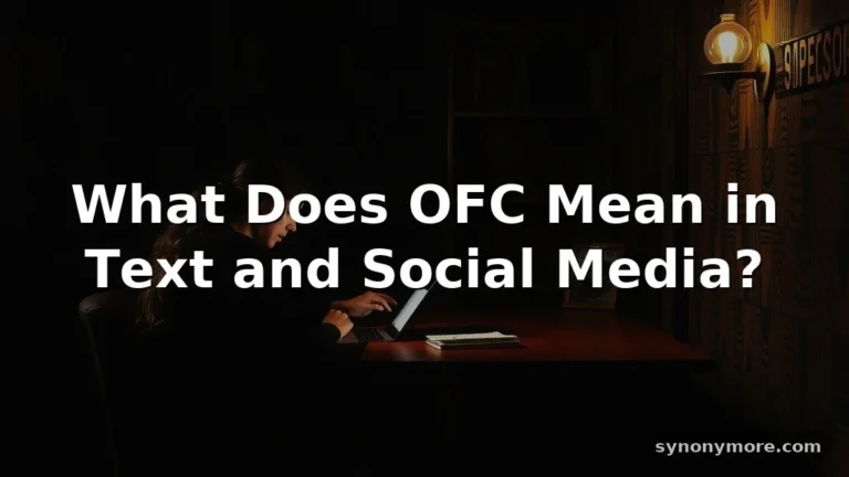 ofc meaning in text