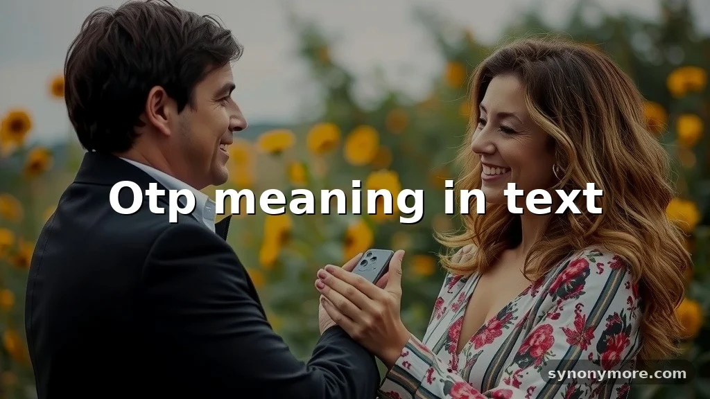 otp meaning in text