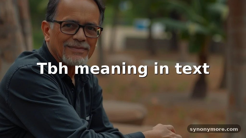 tbh meaning in text