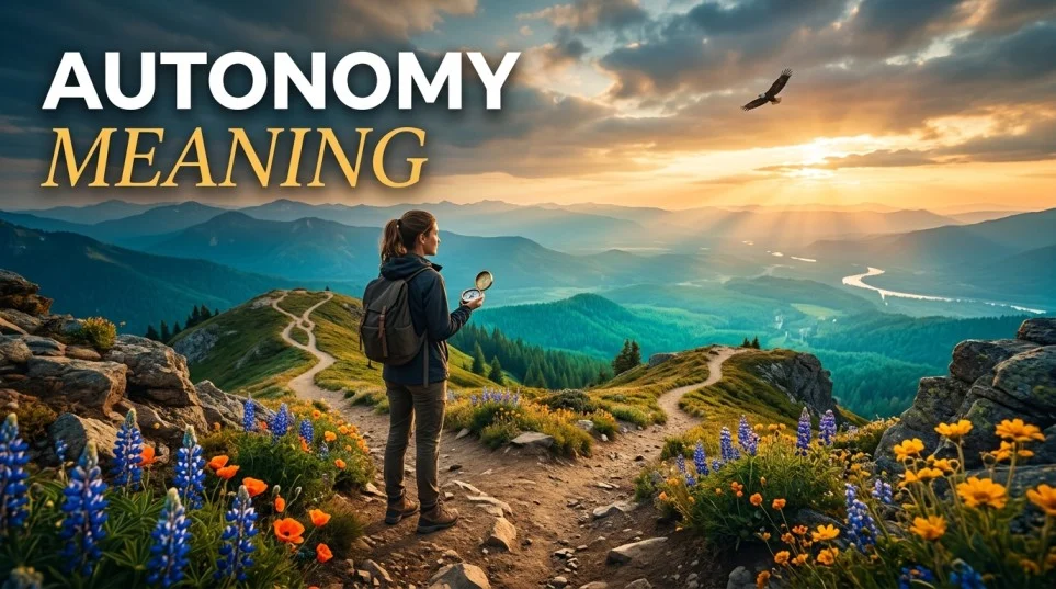 autonomy meaning