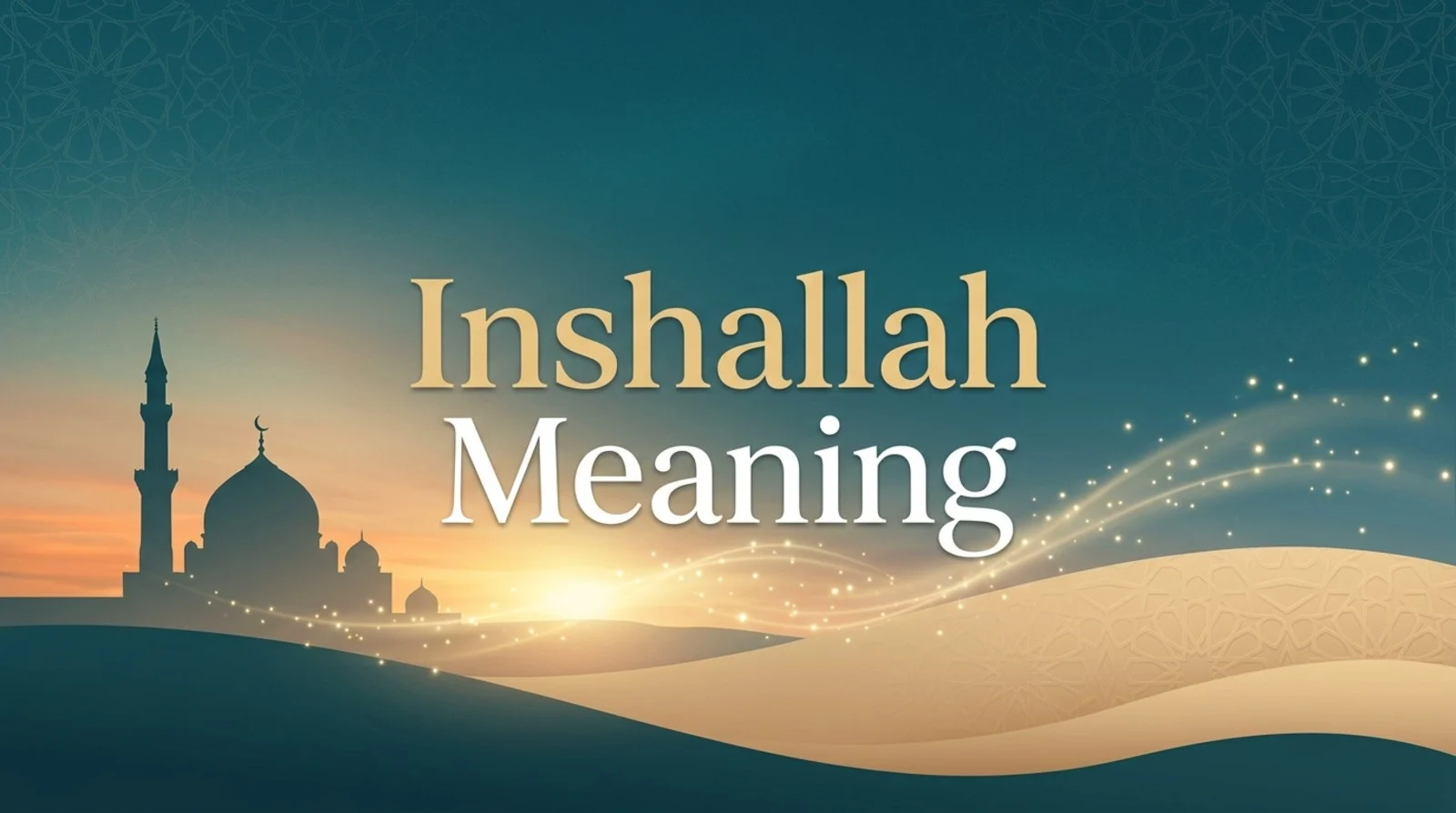 inshallah meaning