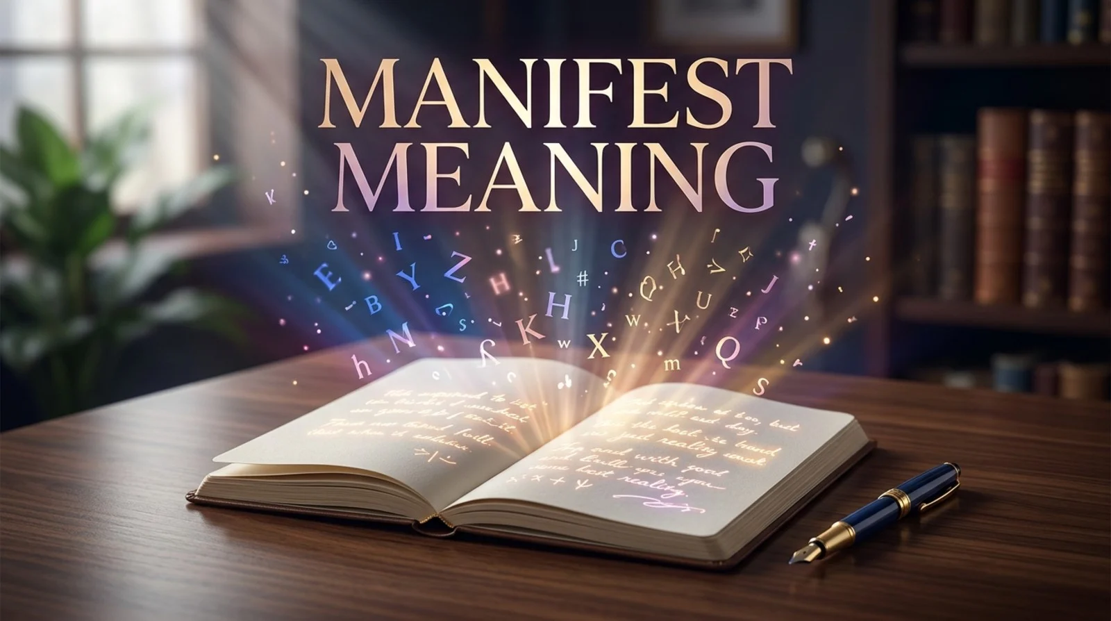 manifest meaning