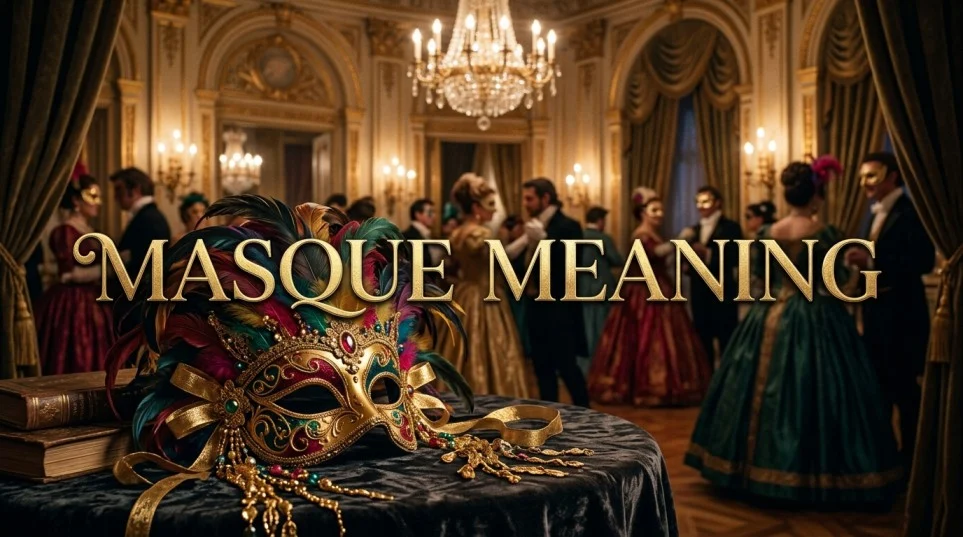 masque meaning