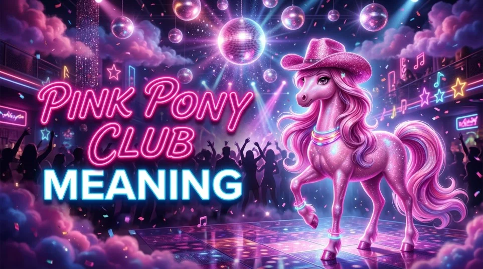 pink pony club meaning