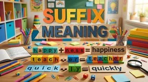 suffix meaning